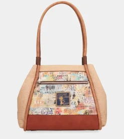 Fashion Anekke Bolso Tote Triangulo Menire