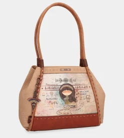 Fashion Anekke Bolso Tote Triangulo Menire