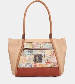 Fashion Anekke Bolso Tote Triangulo Menire
