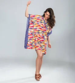 Sale Anekke Caftan Estampado Kene