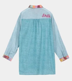 Hot Anekke Camisa Azul