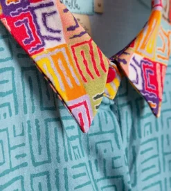 Hot Anekke Camisa Azul