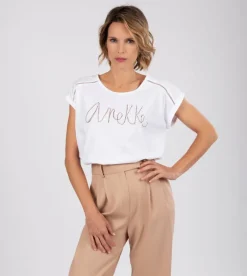 Store Anekke Camiseta Blanca