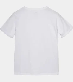 Flash Sale Anekke Camiseta Blanca Purpurina
