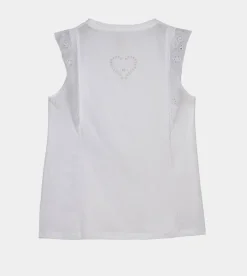 Shop Anekke Camiseta Sin Mangas Blanca