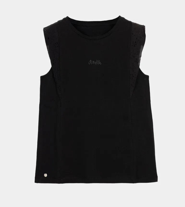 Hot Anekke Camiseta Sin Mangas Negra