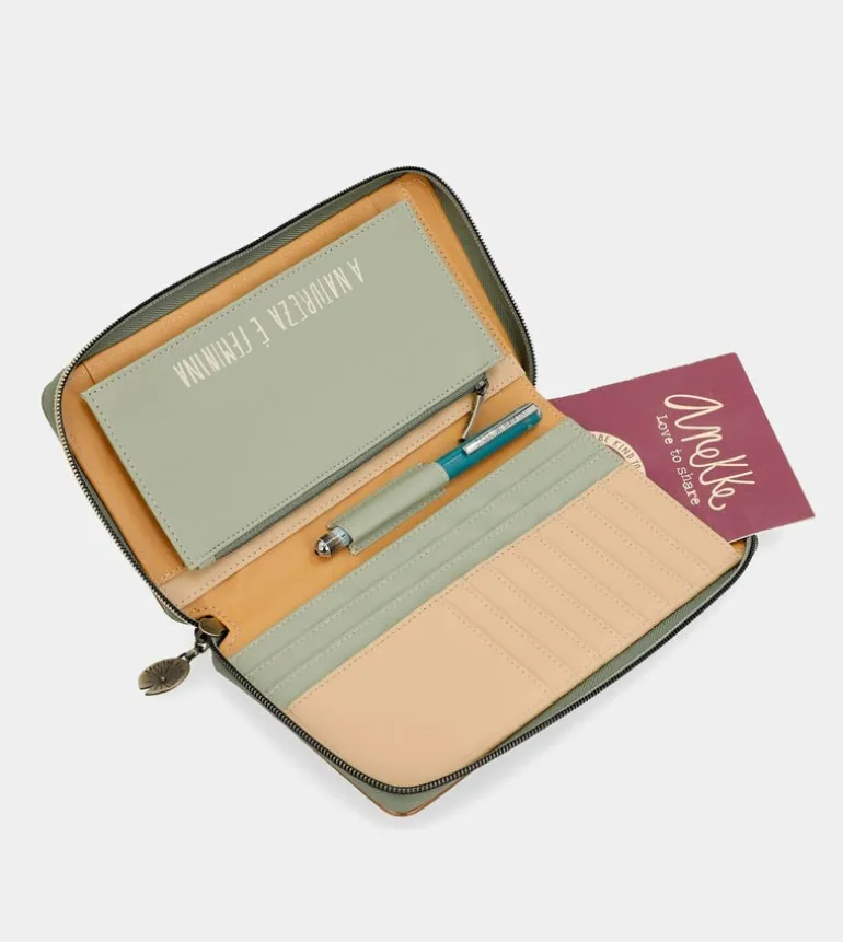 Discount Anekke Cartera Para Pasaporte Rfid Amazonia