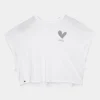 Hot Anekke Crop Top Blanco