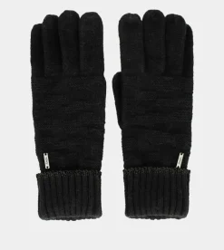 Outlet Anekke Guantes De Punto Negro