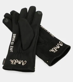 Best Sale Anekke Guantes Interior Forrado Negro