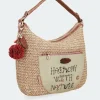 Hot Anekke Hobo Rafia Naturaleza