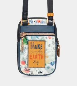 Cheap Anekke Mini Bandolera Azul Marino Nature Pachamama