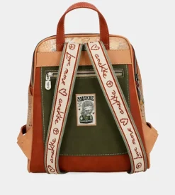Cheap Anekke Mochila 2 Compartimentos Flowers