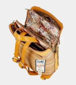 Cheap Anekke Mochila 3 Compartimentos Ocre Nature Pachamama