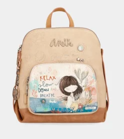 Outlet Anekke Mochila Con Bolsillo Frontal Mediterranean