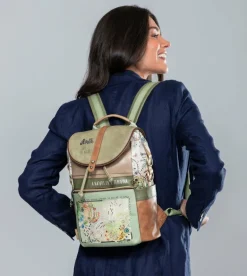 Cheap Anekke Mochila Con Solapa Butterfly