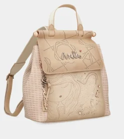 Outlet Anekke Mochila Con Solapa Nude Studio