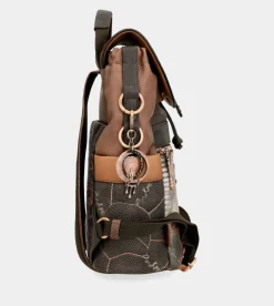 Cheap Anekke Mochila Con Solapa Shoen Brush