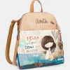 Hot Anekke Mochila De Paseo Con Bolsillo Oculto Mediterranean