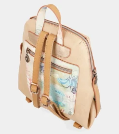 Hot Anekke Mochila De Paseo Con Bolsillo Oculto Mediterranean