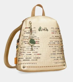 Best Sale Anekke Mochila Dorada Nature Pachamama