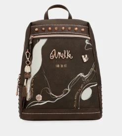 Flash Sale Anekke Mochila Grande Marron Nature Shodo