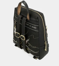 New Anekke Mochila Grande Negra Nature Shodo