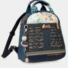 Clearance Anekke Mochila Mediana Azul Marino Nature Pachamama