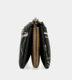 Cheap Anekke Monedero 3 Compartimentos Negro Nature Shodo