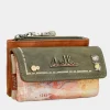Store Anekke Monedero Con Solapa Flowers