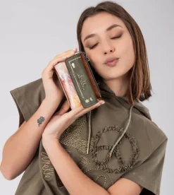 Store Anekke Monedero Con Solapa Flowers