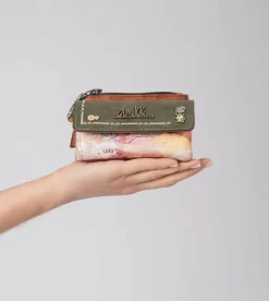 Store Anekke Monedero Con Solapa Flowers