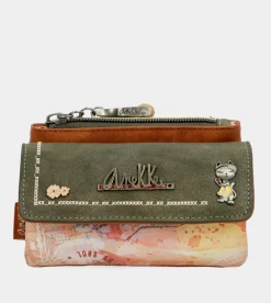 Store Anekke Monedero Con Solapa Flowers
