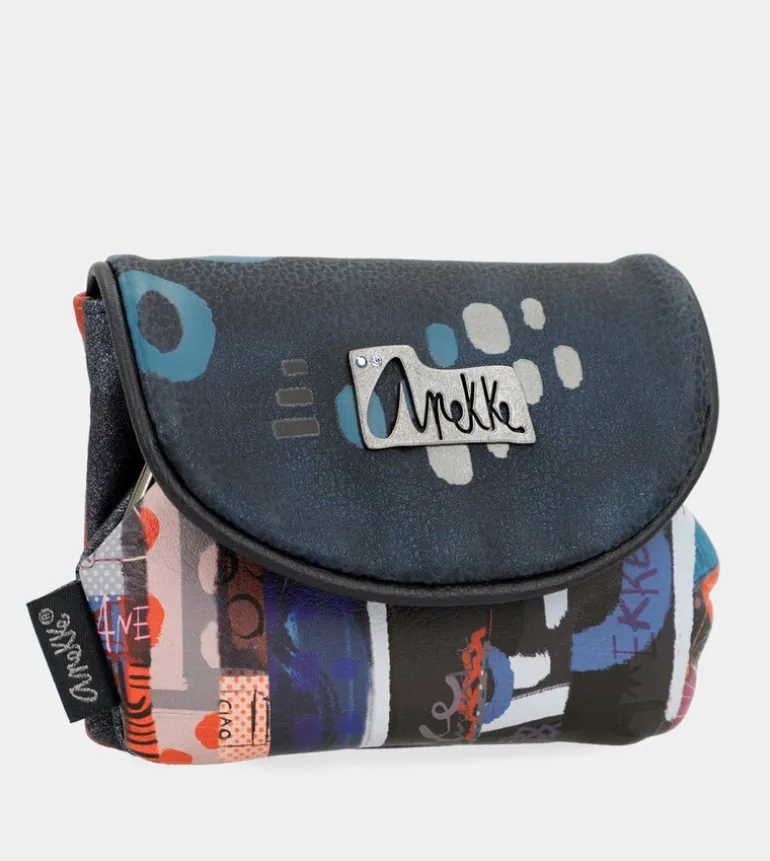 New Anekke Monedero Con Solapa Kyomu