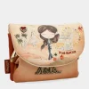 Store Anekke Monedero Con Solapa Peace & Love Camel