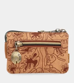 Cheap Anekke Monedero Triple Compartimento Butterfly