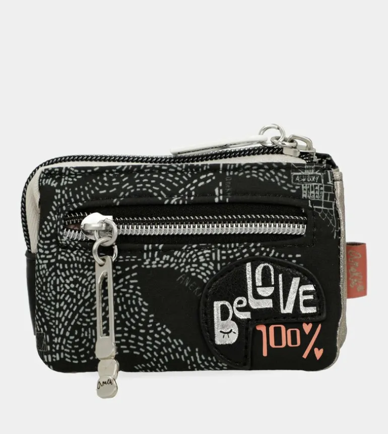 Clearance Anekke Monedero Triple Compartimento Nature Sixties
