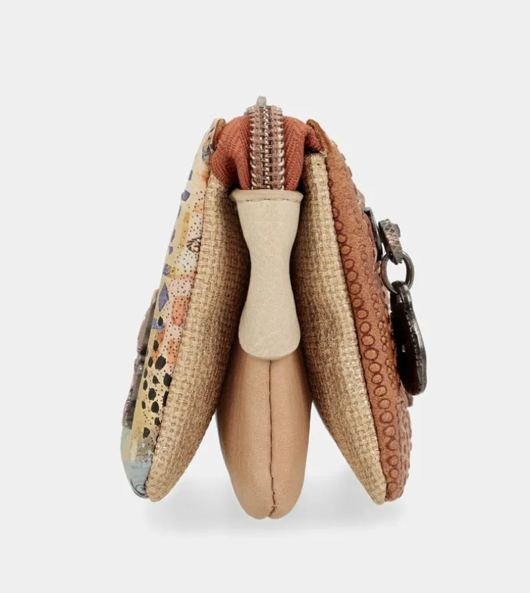 New Anekke Monedero Triple Compartimento Tribe