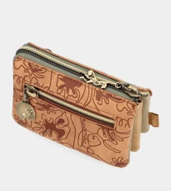 Cheap Anekke Monedero Triple Compartimento Butterfly