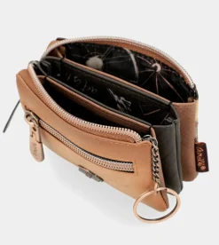Outlet Anekke Monedero Triple Compartimento Shoen