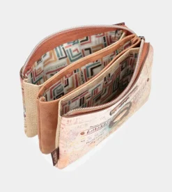 New Anekke Monedero Triple Compartimento Menire