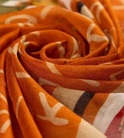 Outlet Anekke Panuelo Estampado Ocre Magic Souls