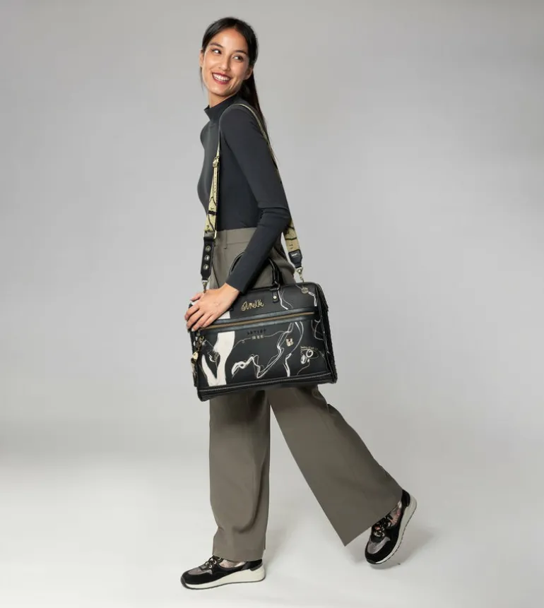 Sale Anekke Portadocumentos Negro Nature Shodo