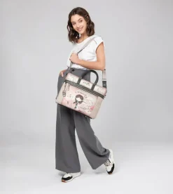 Cheap Anekke Portadocumentos Peace & Love Rosa