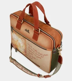 Outlet Anekke Portadocumentos Peace & Love Camel