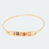 New Anekke Pulsera Logo Dorada