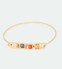 New Anekke Pulsera Logo Dorada
