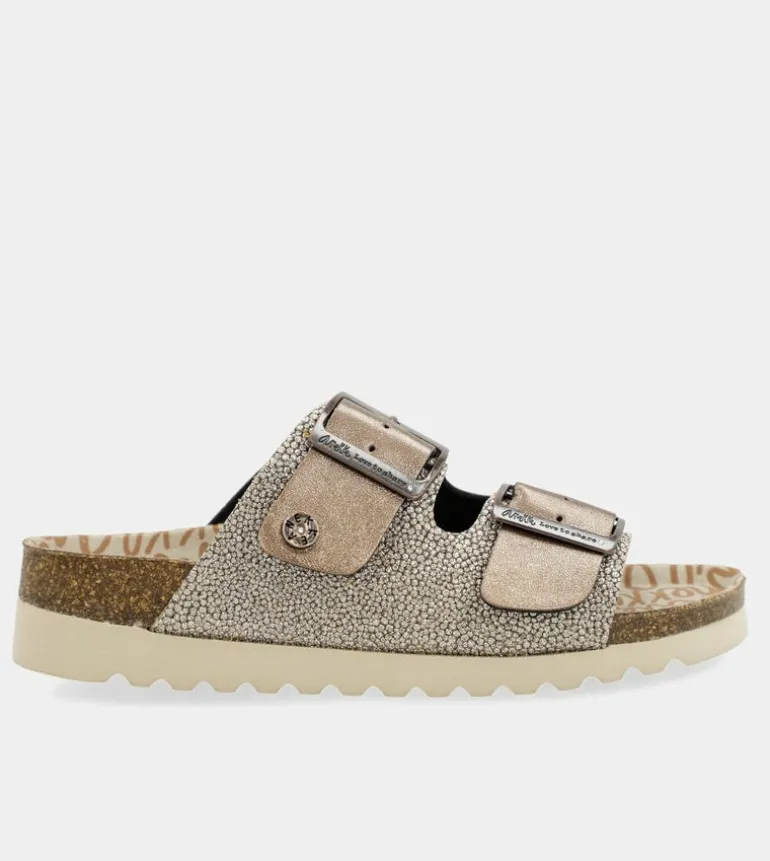 Hot Anekke Sandalias Bio De Mujer Bronce