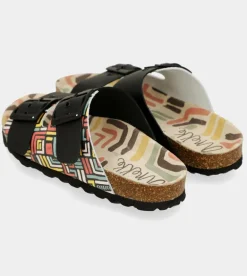 Discount Anekke Sandalias Bio De Mujer Negro Kene
