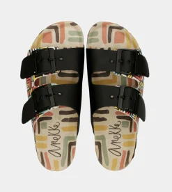Discount Anekke Sandalias Bio De Mujer Negro Kene